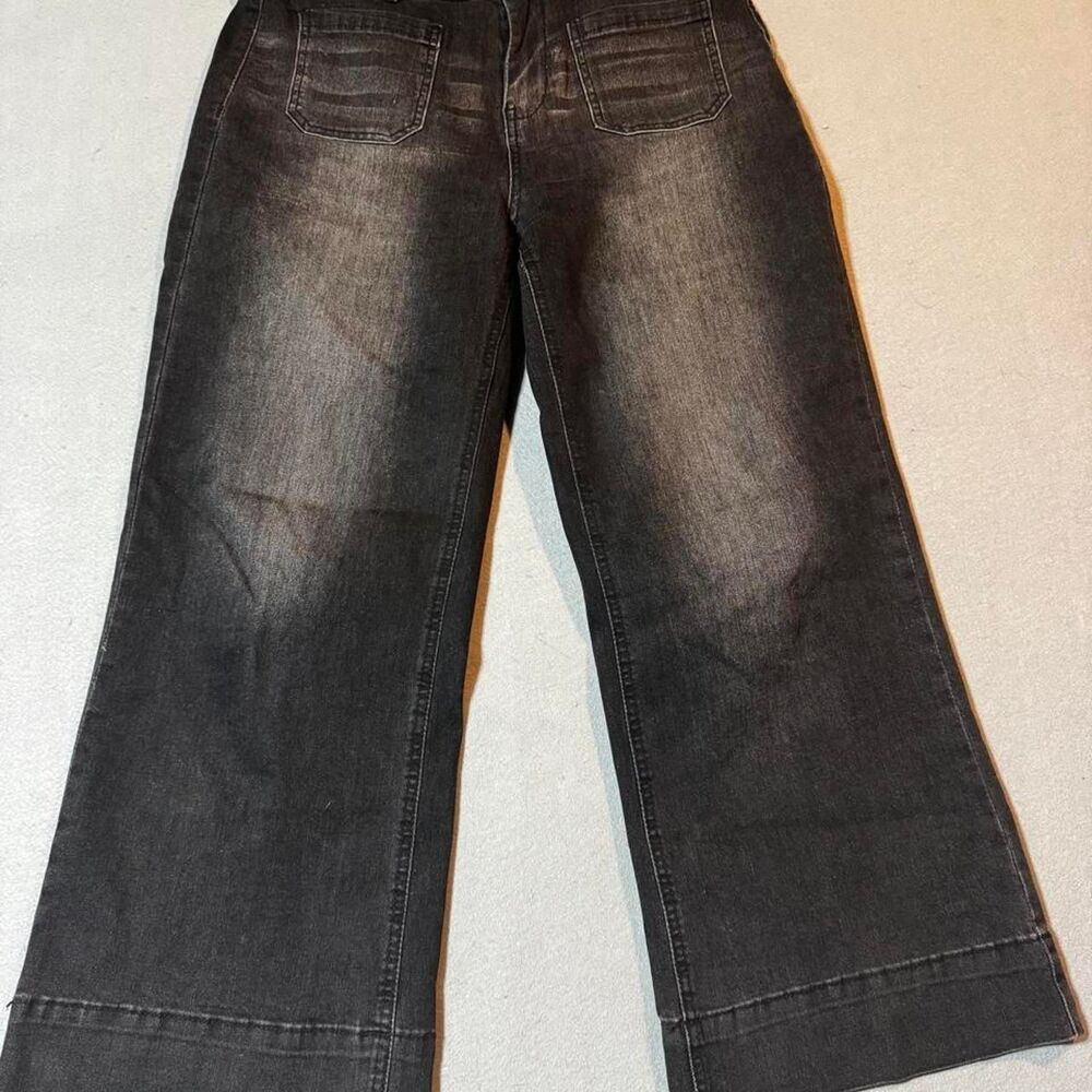Luvamia Women's Washed Black Jeans Size M